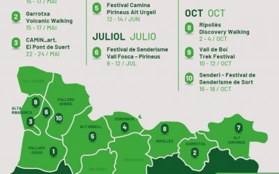 Los Festivales de Senderismo convierten el Pirineo en un gran escaparate del cambio climático